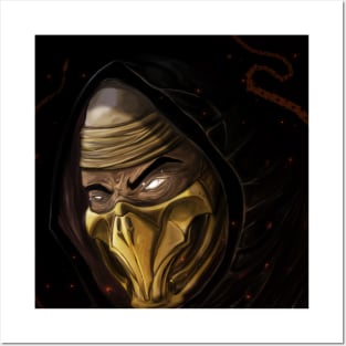 Scorpion Portrait Posters and Art